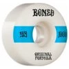 Bones 100's V4 Wheels Logo White 53mm -Bones || Globe Shop Bones 100 s V4 Wheels Logo White 53mm