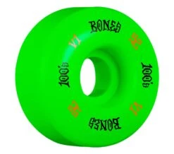 Bones V1 Standards 100's Green 52mm
