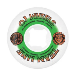 OJs Team Line Original Wht/Orn/GRN Nomads 95A Wheels 53mm