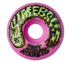 Santa Cruz Slime Ball Wheels Snot Rockets Pastel Pink 95A 54mm