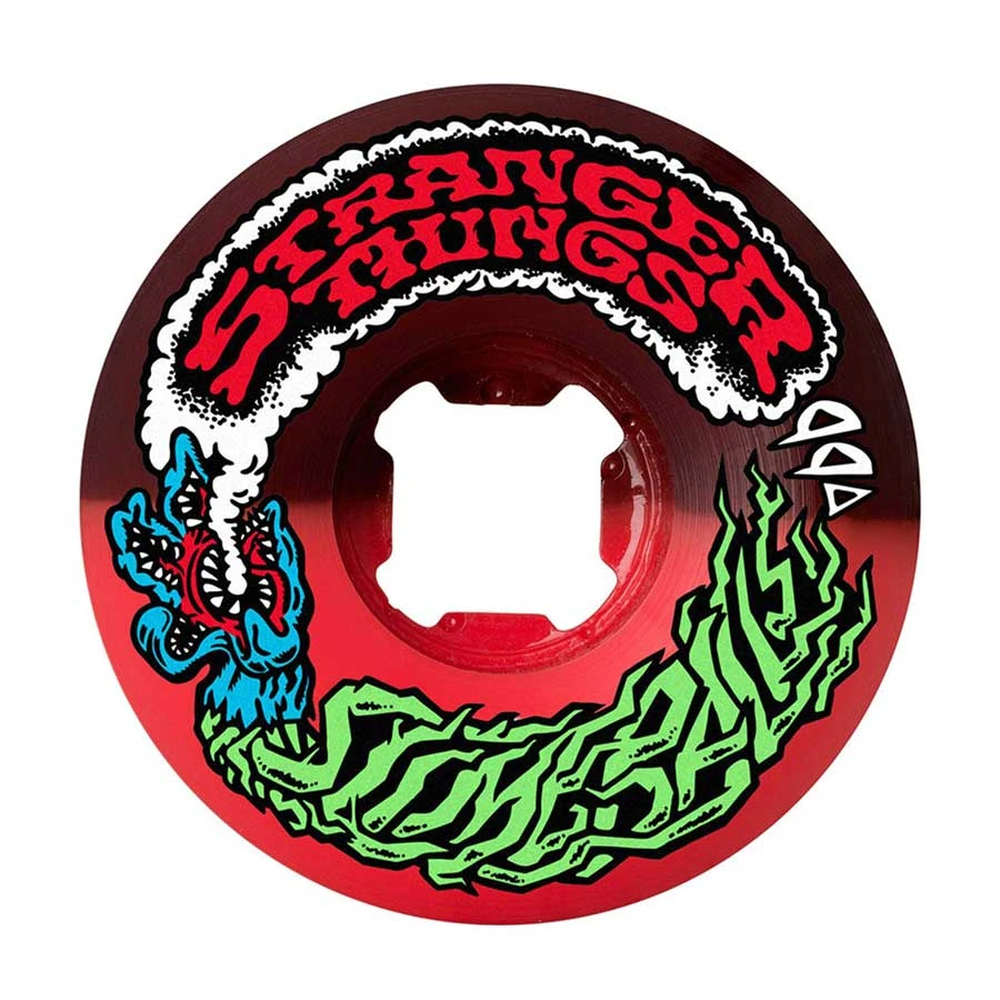 Santa Cruz Slime Balls Wheels Stranger Things Vomits - Red/Black 99A 54mm 3 Santa Cruz Slime Balls Wheels Stranger Things Vomits - Red/Black 99A 54mm