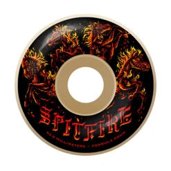 Spitfire F4 Apocalypse Natural Radial Wheels 57.5mm