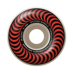 Spitfire F4 Classic Red 99A Wheels 51mm