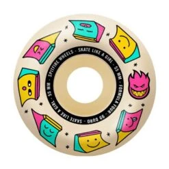 Spitfire Skate Like A Girl F4 Radial Natural 99A 55mm